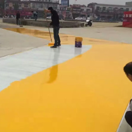 潍坊彩色路面喷涂翻新的使用寿命多长